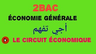 2BAC Économie générale  le circuit économique شرح بسيط [upl. by Pomfret]