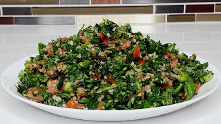 Mediterranean Tabbouleh Salad Recipe [upl. by Neruat292]