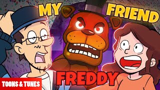 My Friend Five Nights at Freddys FGTeeV FNAF Animated Music Video [upl. by Maryanne714]