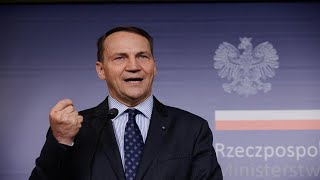 Radosław Sikorski ocenia kandydatów na prezydenta w 2025 krytykując Andrzeja Dud [upl. by Ardnaeel723]