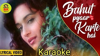 Bahut Pyaar Karte Hain Female Version Karaoke With Scrolling Lyrics Eng amp Hindi [upl. by Samanthia847]