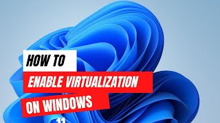 How to Enable Virtualization in Windows 11  10 [upl. by Aisayn796]