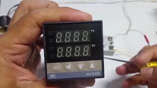 Controlador de temperatura rex c100 [upl. by Mandeville]