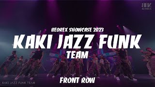 KAKI JAZZ FUNK TEAM  BEDREX SHOWCASE 2023 69  FRONT ROW [upl. by Karolyn451]