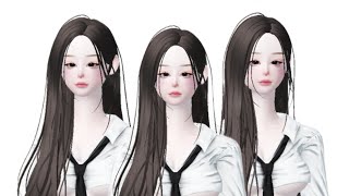 Tutorial Oplas Zepeto Girl Face Oplas No Zem [upl. by Attenna]