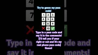 Guess my real pass code Passcode Kuromit2h viraledit edit code pass real guess [upl. by Hsejar]