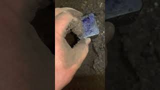 Blue ink found bottle digging Glasgow Scotland [upl. by Eizus337]