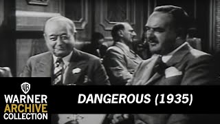 Original Theatrical Trailer  Dangerous  Warner Archive [upl. by Ahsrat]