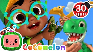 Finally Dino Day  Cocomelon  Cody Time  Kids Cartoons amp Nursery Rhymes  Moonbug Kids [upl. by Akimal]