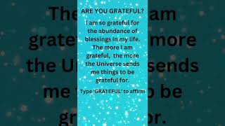 Law of Attraction gratitude lawofattracton shorts [upl. by Primo119]