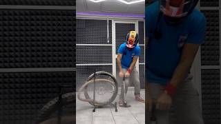 Scoppia💥 quando gonfio mtbtech ciclismo bikefail bike mtblife tyre explosion biker mtb [upl. by Alfy]