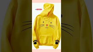 Beautiful😍 Hoodies designs for girls 2024 shorts trending [upl. by Fernande]