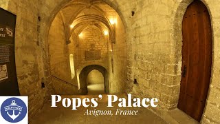 Popes Palace In Avignon France  Travel Vlog [upl. by Harriot]