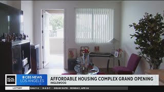 Inglewood celebrates the opening of affordable housing complex [upl. by Damour]