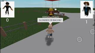 Slender OR Bacon  Asking people in Ragdolls [upl. by Ttenneb]