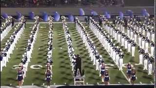 Largest Marching Band in America Allen Eagle Escadrille  Traditional Show  Homecoming 2014 [upl. by Arakat]