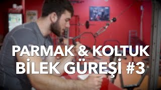 Bilek Kası Geliştirme 3 Parmak ve Kanat Kası Bilek Güreşi Antrenmanı [upl. by Kensell]