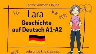 Practice German words Pronunciation with Stories for A1 amp A2  Geschichte auf Deutsch lesenhören [upl. by Trautman]