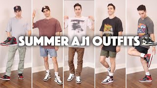 10 Summer Air Jordan 1 Outfit Ideas  How to Style [upl. by Aeneas]