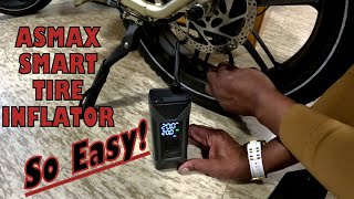 An Early Birthday Gift For Kelvin Asmax Smart Tire Inflator T10  Not Wood Turning [upl. by Anderson387]