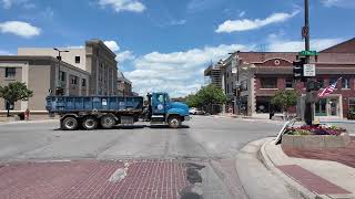 20240614 Friday Lawrence Kansas Downtown Driving Tour [upl. by Delacourt325]