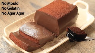 Do you have milk Delicious dessert NO Mould No Agar Agar NO gelatin Tastiest Chocolate Pudding [upl. by Larkin]