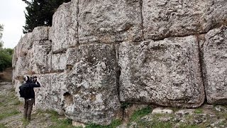 Megalithic Cyclopean walls Athens [upl. by Charo]