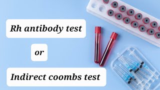 Rh antibody test Procedure  Indirect coombs test  Pauls Pathology [upl. by Cathe]