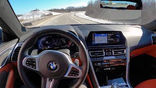 2020 BMW 840i xDrive Gran Coupe  POV Driving Impressions [upl. by Borman265]