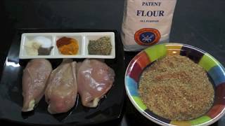 Chicken Escalopes Recipe  Crispy Fried Chicken [upl. by Yedoc]