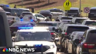 Teen suspect charged with four counts of murder in Georgia school shooting [upl. by Rustie146]