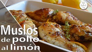 Muslos de pollo al limón Saca el Cucharón [upl. by Danni]