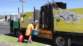 What happens to your glass recycling in Taranaki [upl. by Hamlin]