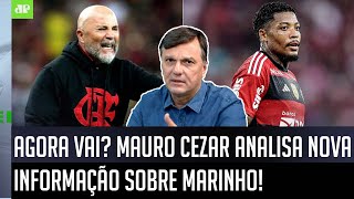 quotSe o Marinho PENSAR UM POUQUINHO elequot NOVA INFORMAÇÃO no Flamengo é ANALISADA por Mauro Cezar [upl. by Marguerite72]