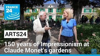 Celebrating 150 years of Impressionism at Claude Monets gardens in Giverny • FRANCE 24 English [upl. by Elodia]