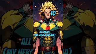 Top 10 Strongest Anime Character of All Time anime top10 strong [upl. by Edlyn223]