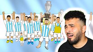 MESSI RIGGED COPA AMERICA 2024🏆  442oons Reaction [upl. by Dew129]