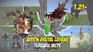 ini dia Addon Brutal Legend Terbaru DI MCPE 121 [upl. by Gerdy]