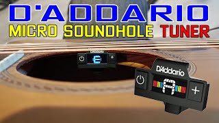 Test du DADDARIO Micro Soundhole Tuner [upl. by Arvell87]