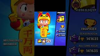 World Record Bea vs My Bea 💀shorts brawlstars [upl. by Llednav953]