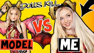 Lyssy NoelI TRIED DOLLSKILL HALLOWEEN COSTUMES Huge Try on Costume Haul [upl. by Aradnahc]