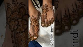 Simple legs mehndi designs mehndi hennadisign legmehndi flowersmehndi hennadesign hennatattoo [upl. by Jeannie236]