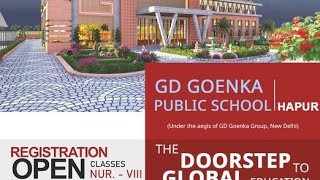 GD GOENKA HAPUR  Just 20 Min for Shastrinagar Meerut  Registration Open  Class Nur  VIII [upl. by Srini]