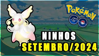 NINHOS POKEMON GO ATUALIZADOS SETEMBRO 2024 [upl. by Aney335]