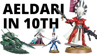 Aeldari in Warhammer 40K 10th Edition  Craftworld Eldar Full Index Rules  Datasheets [upl. by Christie197]