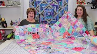 Kaffe Fassett Seed Packets Pastel Quilt Kit [upl. by Press]