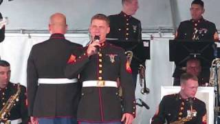 1st Marine Division Big Band  Save the last dance for me [upl. by Ayikin]