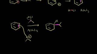 FriedelCrafts alkylation  Aromatic Compounds  Organic chemistry  Khan Academy [upl. by Myrt]