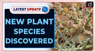 New plant Species Discovered  Latest Update  Drishti IAS English [upl. by Jdavie]