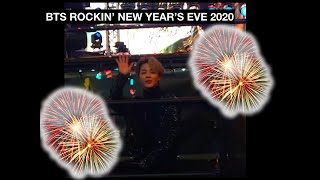 BTS 2020 Dick Clarks New Years Rockin Eve Performance and Soundcheck 방탄소년단 [upl. by Sorci447]